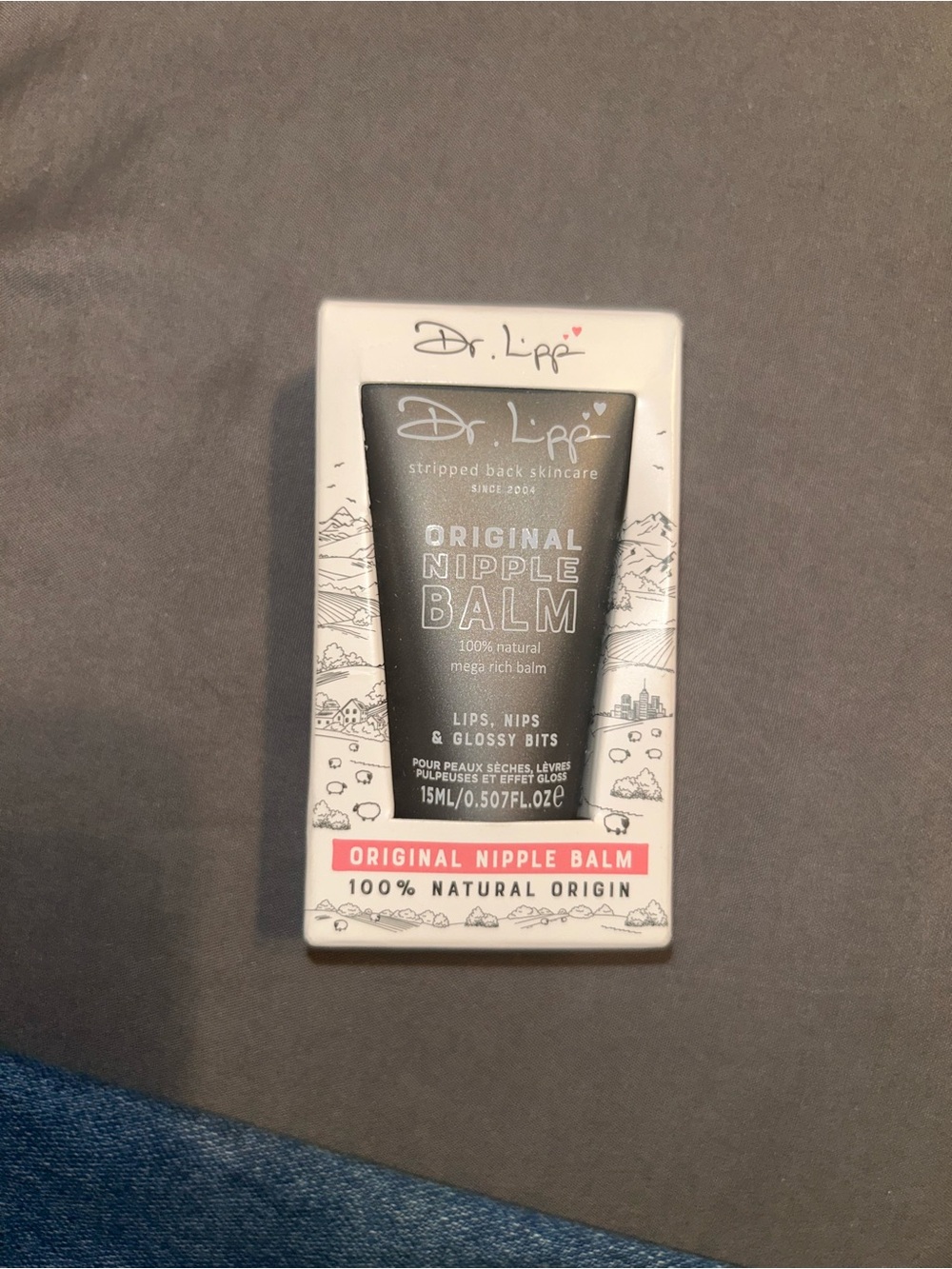 Dr. Lipp - Original Nipple Balm - Black 15ml